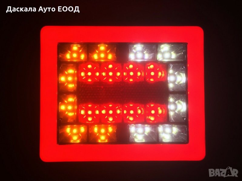 1 бр. Правоъгълни ЛЕД LED Неон стопoве стоп , 24V , снимка 1