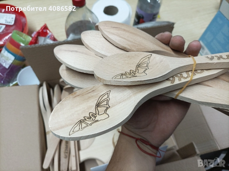 Дървени лъжици, снимка 1