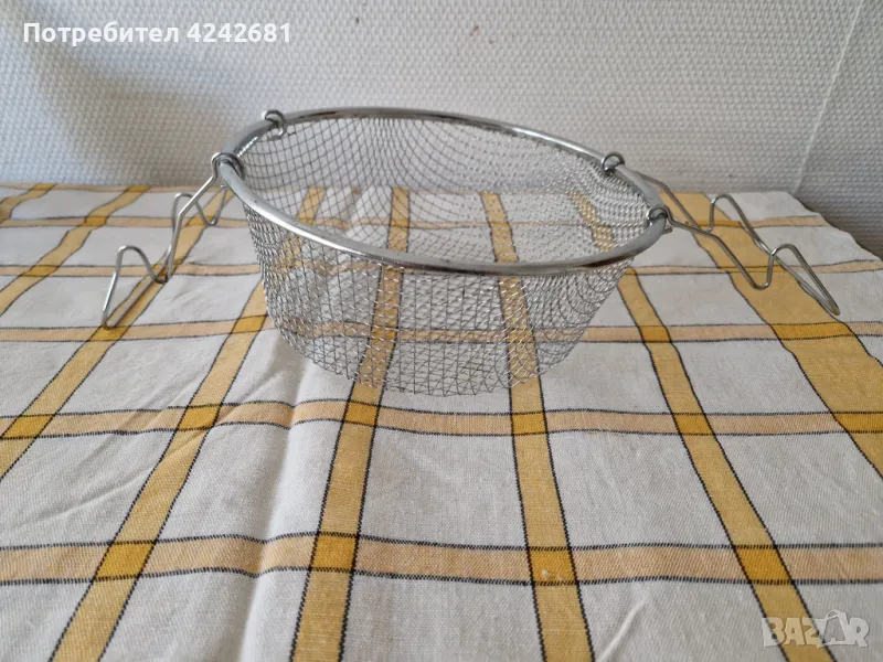 Телена кошница за пържене, снимка 1