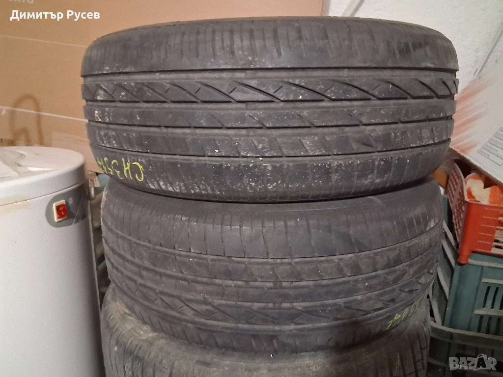 Продавам два броя летни гуми използвани един сезон, снимка 1