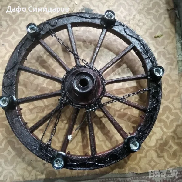 колело от каруца полилей , снимка 1