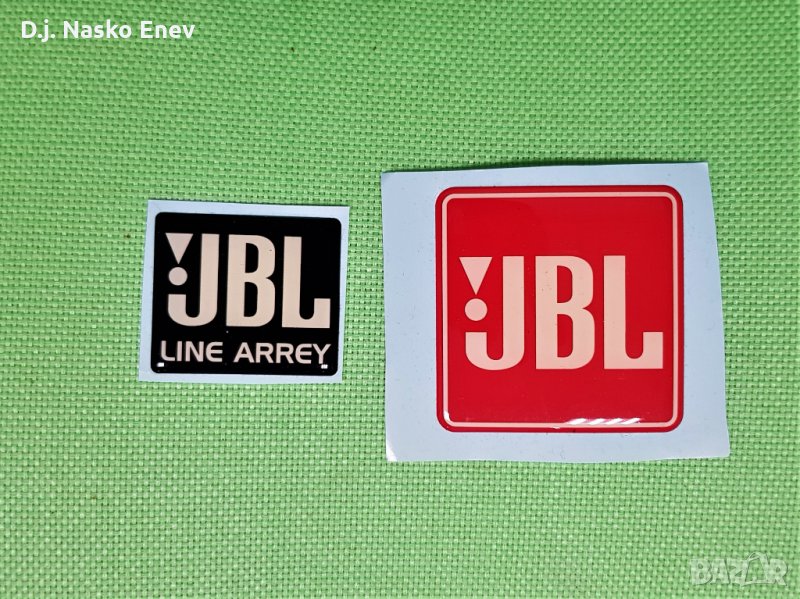 JBL Емблема Лого за тонколони или апаратура - самозалепващи два вида, снимка 1