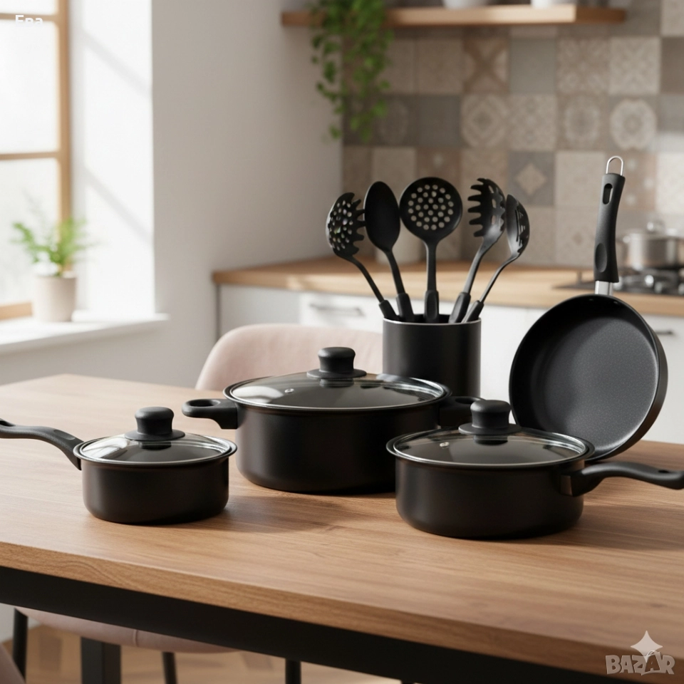 Съдове за готвене от 13 части , снимка 1