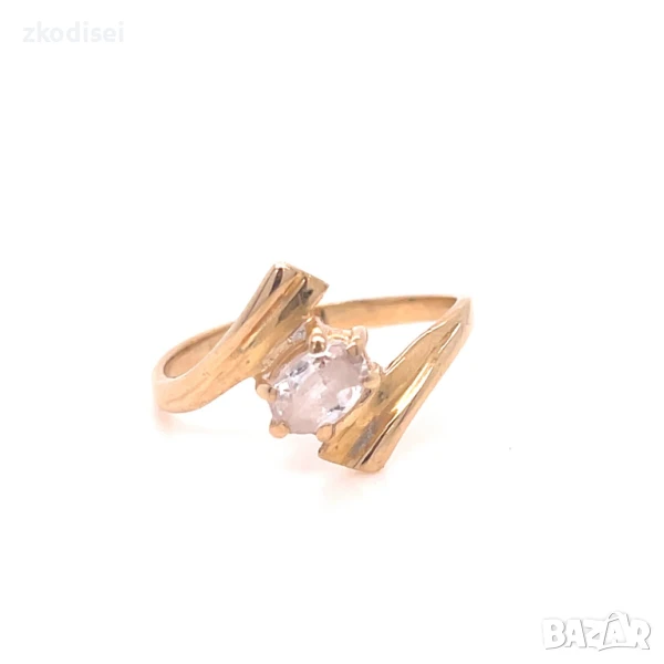 Златен дамски пръстен 2,11гр. 14кр. проба:585 размер:53 модел:32725-2, снимка 1