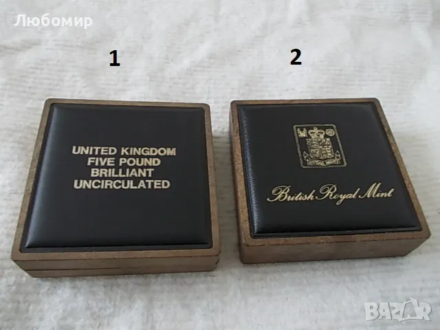 Луксозна кутия за монета UK, снимка 1