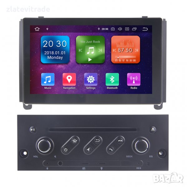 PEUGEOT 407 - 2004-2010 - 8'' Андроид НАВИГАЦИЯ, 8043, снимка 1