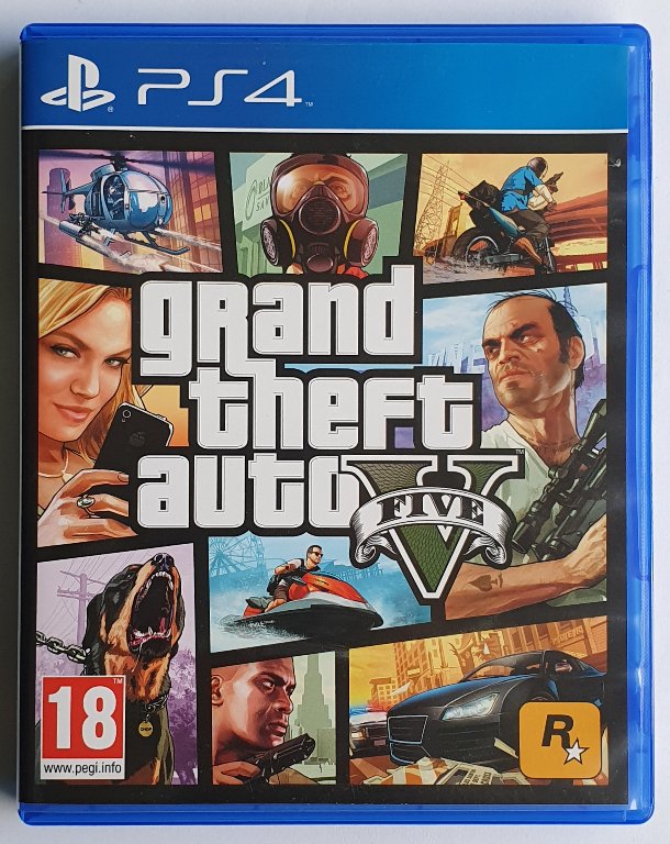 Диск с игра GTA 5 Grand Theft Auto V PS4 Playstation 4 Плейстейшън в Игри за  PlayStation в гр. Варна - ID32705761 — Bazar.bg