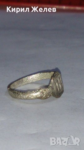Старинен пръстен сачан над стогодишен - 66711, снимка 4 - Антикварни и старинни предмети - 29013281