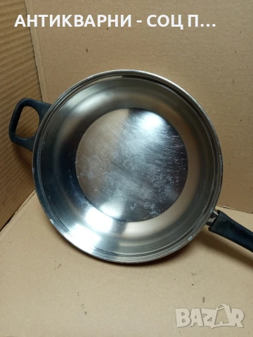 Комплект Стари Тиган и Касерола с Капаци., снимка 9 - Антикварни и старинни предмети - 50813559