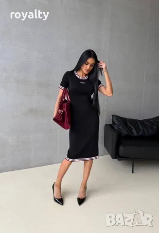 Miu Miu черна дамска рокля , снимка 8 - Рокли - 49582329