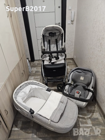 Продавам - детска количка 3 в 1 Peg Perego Book S
