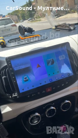Fiat 500L - 10.1" Android Мултимедия Фиат 500Л 2012-2017 Навигация Андроид, снимка 3 - Аксесоари и консумативи - 51286020