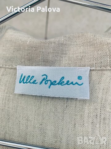 Голяма ленена риза-блуза ULLA POPKEN, снимка 3 - Ризи - 32502148