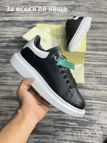 Alexander McQueen Дамски Бели Маратонки👟Дамски Спортни Обувки В Бял Цвят Код P1639