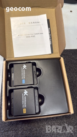 4К HDMI екстендер през FTP RJ-45 (Cat 5e/6, до 50м,Комплект)