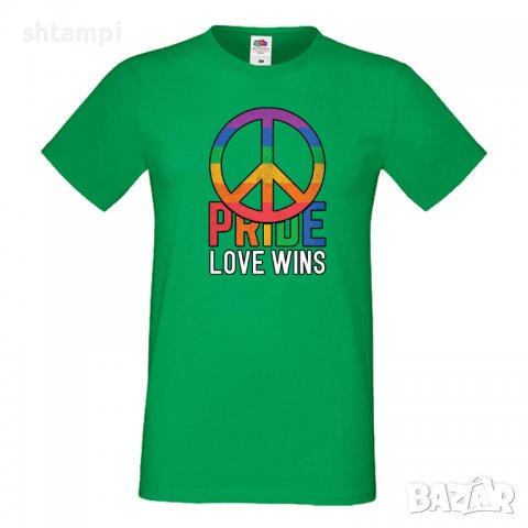 Мъжка тениска Pride Love Always Win multicolor Празник.Повод,Изненада, снимка 6 - Тениски - 37104998