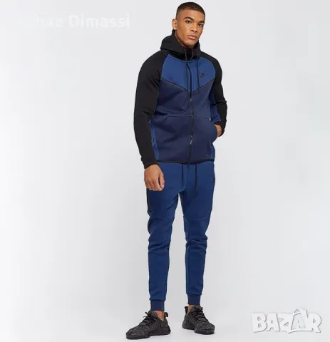 Nike tech fleece суичър Мъжки оригинален , снимка 12 - Спортни дрехи, екипи - 49293323