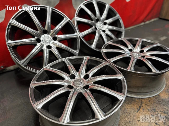 Алуминиеви джанти за Пежо и Ситроен, 17 цола, 4х108, снимка 3 - Гуми и джанти - 51030704