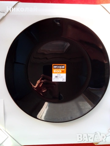 Френски луксозни чинии от стъкло, снимка 7 - Чинии - 53184067