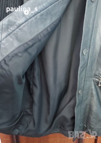 Мъжко луксозно сако тип риза ”Long coat leater jacket-PHASE TWO” genuine leathers / естествена кожа , снимка 12 - Сака - 15063918