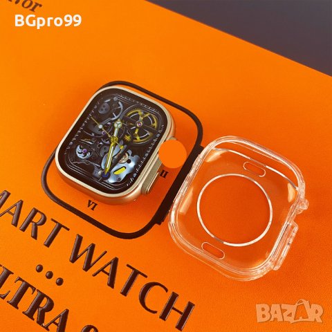 Смарт часовник 2023 New smart watch S100 ultra 7 in 1, снимка 3 - Смарт часовници - 43241145