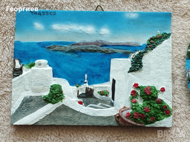 Голями и по малки сувенири-магнити от острови на Гърция, снимка 13 - Декорация за дома - 22848394