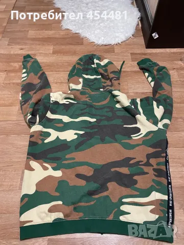 Nike Camouflage zip fleece , снимка 3 - Спортни дрехи, екипи - 47512543