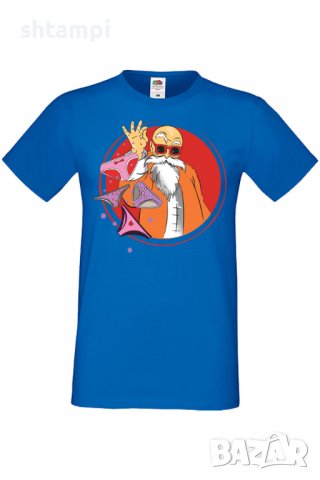 Мъжка тениска Dragon Ball Z Master Rosh,Анимация,игра,Празник,Повод,, снимка 7 - Тениски - 37878124