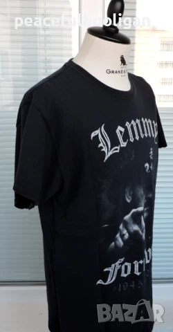 Lemmy Kilmister Memorial T-Shirt - мъжка тениска размер L - официален продукт., снимка 7 - Тениски - 50837411