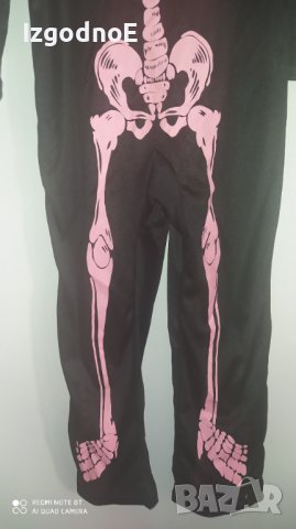 6-8г Два костюма на скелет за Хелоуин , снимка 3 - Детски комплекти - 38458298