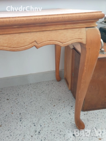 помощна дървена масичка/малка маса 70x45x52см, снимка 3 - Маси - 49598737