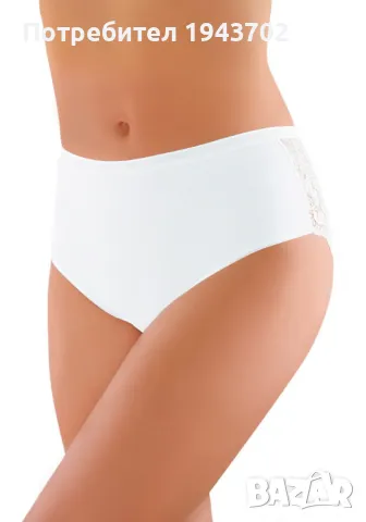 Бели бикини BBL117, снимка 2 - Бельо - 48340889