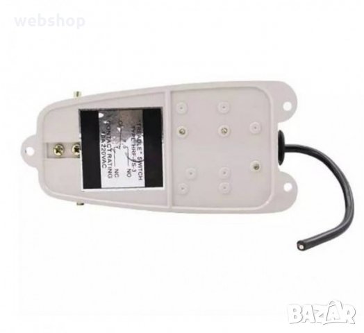 Крачен превключвател FS-2, педал за натискане, НО+НЗ, 250V, 10A, снимка 2 - Друга електроника - 35588908