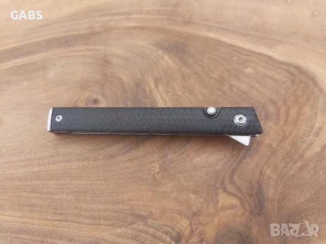 Сгъваем джобен нож М390 с клипс, снимка 3 - Ножове - 49333699