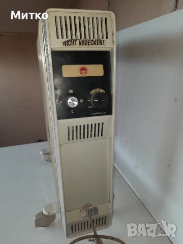 Електрически Германски маслен радиатор GUNTHER 2000V., снимка 2 - Радиатори - 52536447