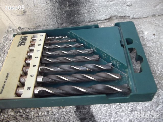 Свредла "HOLZ" комплект за дърво западногермански, снимка 5 - Други инструменти - 27096620
