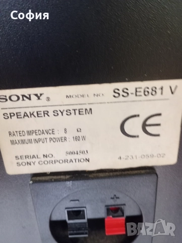 SONY SS 681 трилентови уникални колони високи 110см 160w, снимка 10 - Тонколони - 52710012