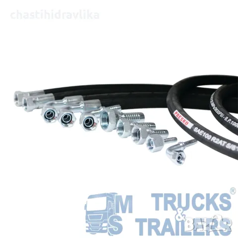 Хидравличен маркуч PRESKO HP 3/4” - 1000mm 00°- 90°