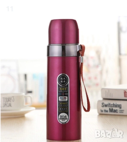 Термос от неръждаема стомана тип 304, подходящ и за бебешка храна. 500мл, снимка 3 - Прибори, съдове, шишета и биберони - 53446318