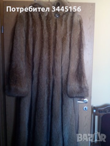 Дамско палто от естествен косъм ., снимка 2 - Палта, манта - 43363024