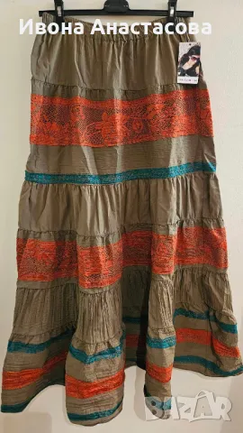 УНИКАЛНА ДЪЛГА ПОЛА, снимка 3 - Поли - 50221229