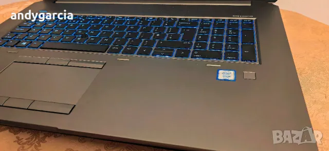 HP ZBook 17 G5/Core i7/16GB RAM/512GB SSD NVME/17.3 FHD IPS/NVidia Quadro P3200 6GB WorkStation, снимка 9 - Лаптопи за работа - 41629550