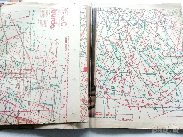 Списания "BURDA MODEN" - с кройки Руски, снимка 7 - Списания и комикси - 53220077