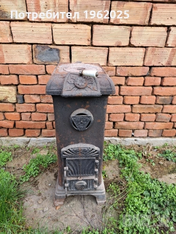Печка на дърва ПАРТАМЪ 1936 година, снимка 2 - Антикварни и старинни предмети - 52616000