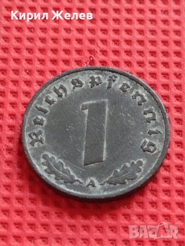 ДВЕ МОНЕТИ 1 райхспфенинг 1939 - 1940г. Нацистка Германия Трети Райх с СВАСТИКА 26688, снимка 7 - Нумизматика и бонистика - 38459107