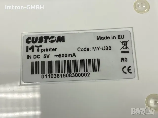 MY PRINTER X Термо преносим мини принтер 512 KB  Bluetooth, CE, RoHS съвместим, снимка 2 - Принтери, копири, скенери - 47786088