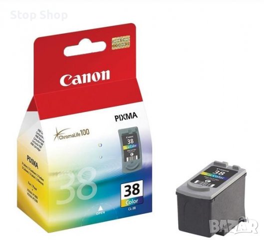 Мастило принтер Canon CL 38 PIXMA, снимка 1 - Принтери, копири, скенери - 37335767