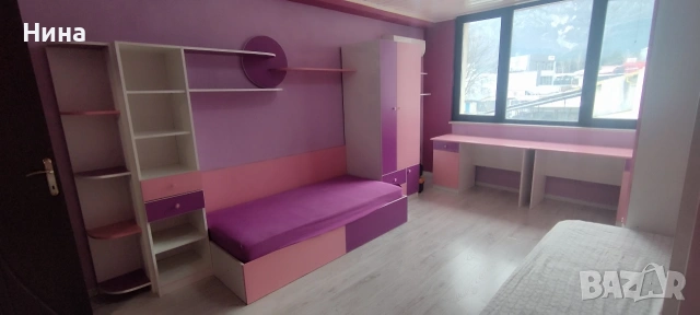 Двойно детско обзавеждане , снимка 15 - Спални и легла - 53255468