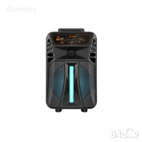 Преносима Bluetooth 8″ тонколона с микрофон и дистанционно управление, снимка 2 - Тонколони - 49328519