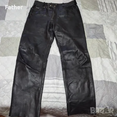 Кожен мотопанталон AKITO размер 36